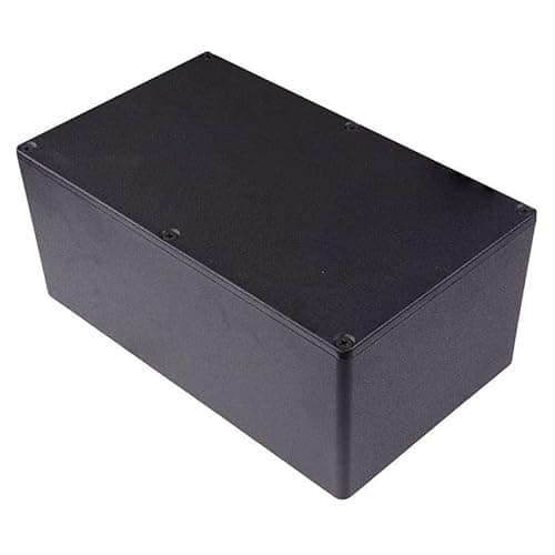 Image of Hammond Black Die Cast Enclosure 200 x 120 x 84.5 1590EEBK