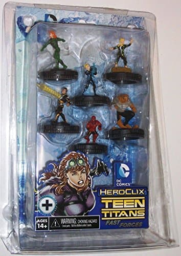 Image of DC Heroclix Teen Titans Fast Forces (Pack of 6)