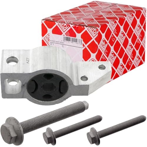 Image of febi bilstein 32542 Control Arm Bush with bracket and screws, pack of one
