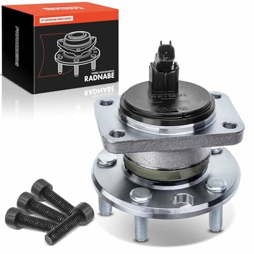 Image of Frankberg 1x Wheel Bearing Hub Wheel Hub Rear Axle Compatible with Mondeo III B5Y B4Y 2000-2007 Mondeo III Turnier BWY 2000-2007 J.a.g.u.a.r X-Type CF1 X400 CF1 Replace# 1124904