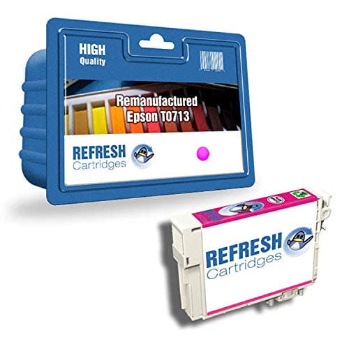 Image of Refresh Cartridges Remanufactured Ink Cartridge Replacement for Epson T0713 / T0893 (Magenta)
