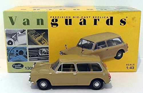 Image of corgi vanguards elpasso biege austin 1300 estate car 1.43 scale diecast model