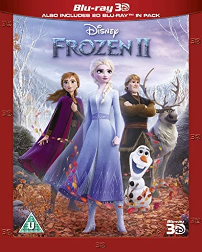 Image of Frozen 2 3D [Blu-ray] [Region Free] [2019]