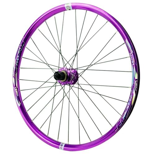 Image of GEIRONV 26/27.5/29 Inch MTB Wheelset, Double Wall Alloy Rims 32 Spokes 9MM Quick Release 4 Bearings 7-12 Speeds Front and Rear Wheel 2050G(Rear wheel,27.5inch)