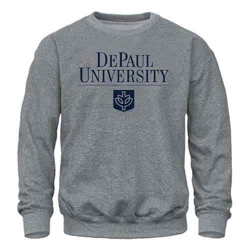 Image of Barnesmith Crewneck Sweatshirt, Unisex, Cotton/Poly Blend, Heritage Logo, Charcoal Grey