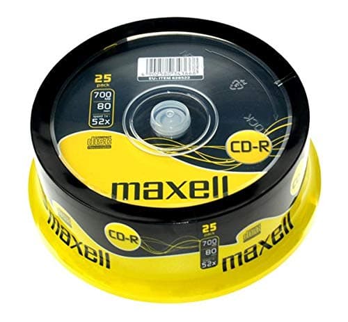 Image of Maxell CD-R x 25-700 Mo - support de stockage