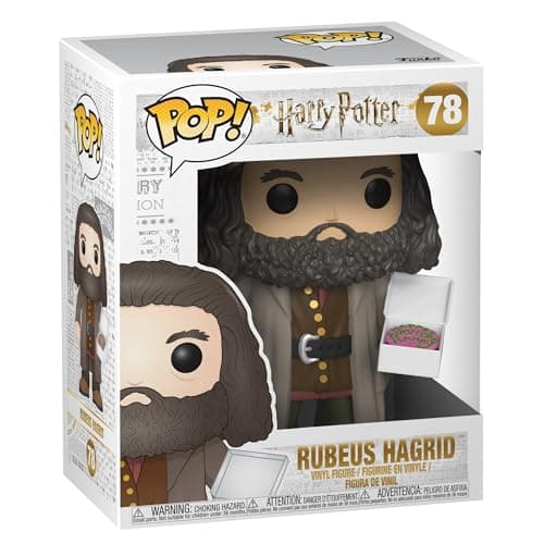 Image of Funko POP! HP: - 6" Rubeus Hagrid With Cake - Harry Potter - Collectable Vinyl Figure - Gift Idea - Official Merchandise - Toys for Kids & Adults - Movies Fans - Model Figure for Collectors