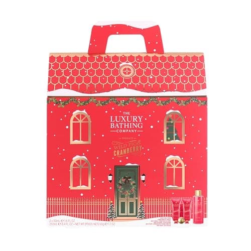 Image of The Luxury Bathing Company - Wild Fig & Cranberry Ultimate Bathing Gift Set - Vegan Friendly