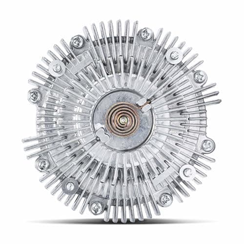 Image of Frankberg Engine Cooling Fan Clutch Radiator Compatible with Cabstar F24M F24W 2.5L 2006-2013 NP300 Navara D23 D40 2.3L 2.5L 2005-2024 Pathfinder III R51 2.5L 2005-2013 Diesel Replace# 21082EB30A