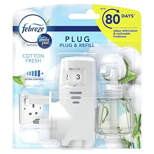 Image of FEBREZE Ambi PUR Starter KIT - Cotton Fresh (Pack of 1)