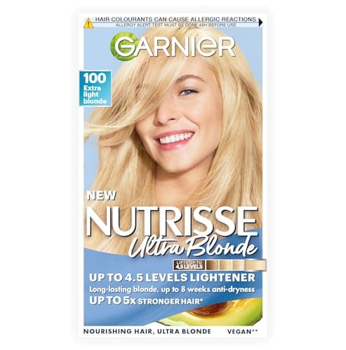Image of Garnier Nutrisse 100 Extra Light Blonde Permanent Hair Dye