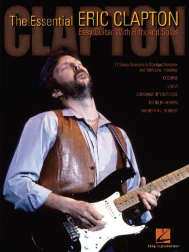Image of The Essential Eric Clapton Songbook: Easy Guitar with Riffs and Solos