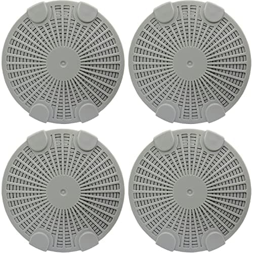 Image of Mixzeny A200 Humidifier Filter with Activated Carbon Compatible with BONECO & AIR-O-Swiss Ultrasonic Humidifier, 4 Pack Gray