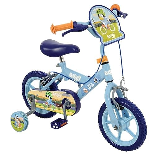 Image of Bluey 12inch Bike - Bicycle for Children aged 3+ years, Blue