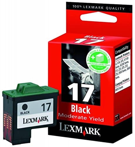 Image of Lexmark 17 Black Ink Cartridge (Moderate Yeild)
