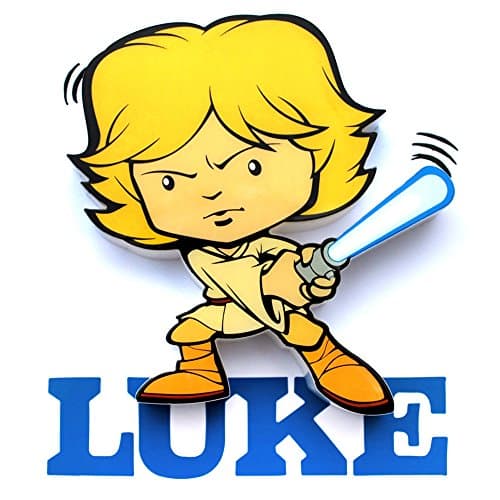 Image of 3D Light FX Star Wars Luke 3D Deco Mini-Sized LED Wall Light