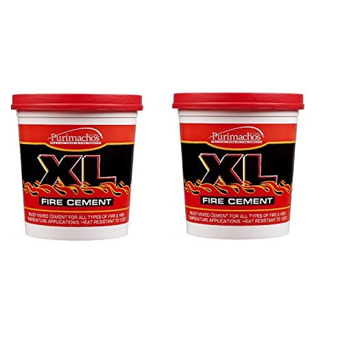 Image of Everbuild XL Fire Cement - 2Kg Buff - 2 Pack
