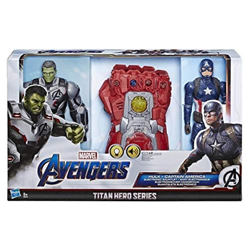 Image of Marvel Avengers Electronic Gauntlet Hulk & Captain America