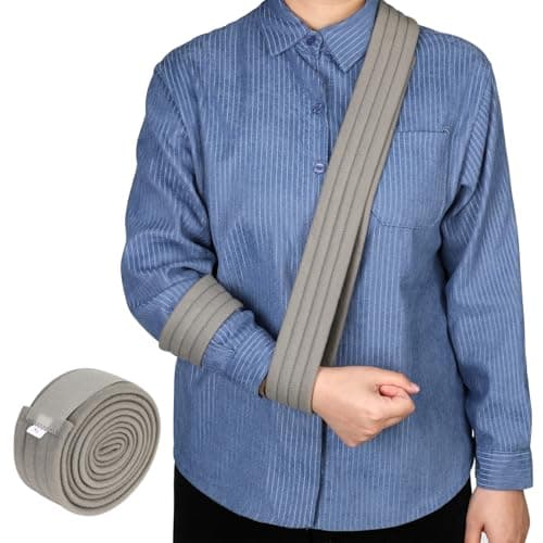 Image of IME Arm Sling, Adjustable Arm Support Sling Shoulder Immobilizer Comfortable Support Slings for Injury Shoulder Wrist Elbow Hand