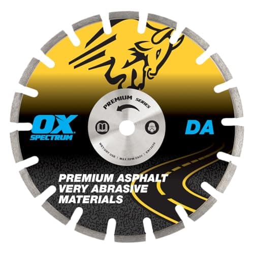 Image of OX Tools DA300/20 Spectrum Plus Diamond Blade-Asphalt-300/20mm, 300/20mm
