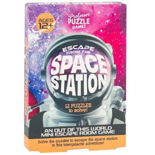 Image of Professor Puzzle | Escape from the Space Station | Strategy Game | Ages 12+ | 1+ Players | 45 Minutes Playing Time