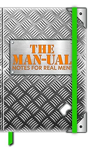Image of Boxer Gifts The Man-ual Notepad - Manly Notebook For Him: 3