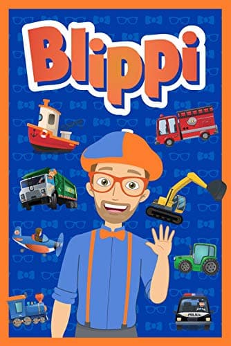 Image of Blippi Fleece Blanket - Youtuber Official Design - Bed Throw Super Soft Blanket - 100 x 150cm