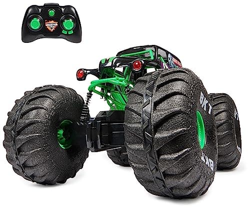 Image of Monster Jam, Official Mega Grave Digger All-Terrain Remote Control Monster Truck, Over 60cm Tall, 1:6 Scale, Kids’ Toys for Boys and Girls Aged 4 and up