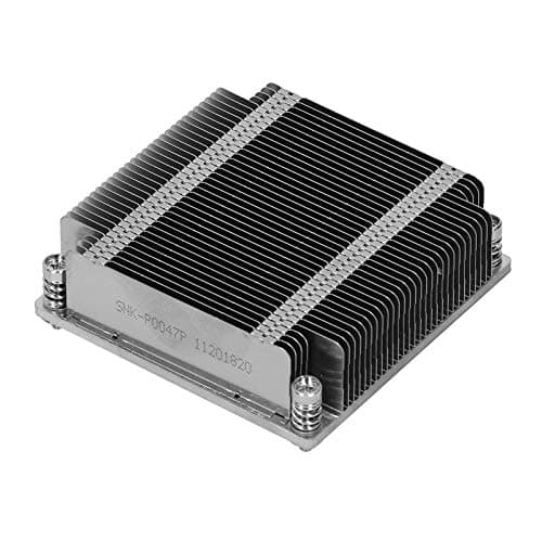Image of SNK - P0047P 1U Passive CPU Heat Sink for LGA2011 Socket, Metal Cooling Parts Compatible with Supermicro X9 X10 1U UP and DP Servers