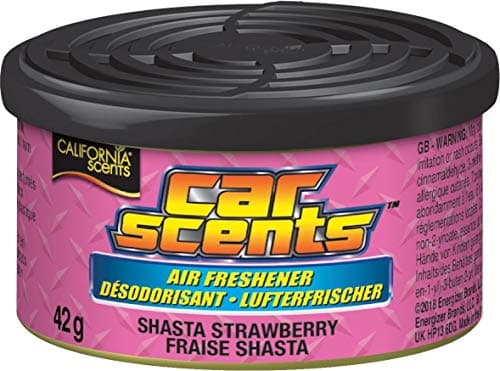 Image of California Scents CCS-412TR Shasta Strawberry Air Freshener, Set of 4