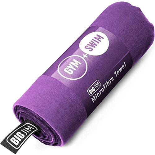 Image of Big Jim Microfibre Towel - Extra Large XL, Quick Drying Gym, Swimming, Beach, Travel, Camping, Yoga, Pilates, Bath, Shower Towel. Super Absorbent, Compact, Thin, Lightweight