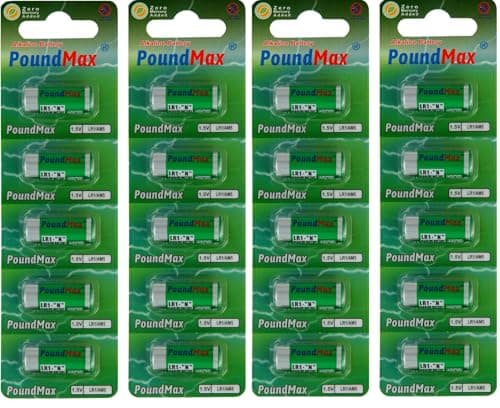 Image of 20 X Camelion 910A LR1 N Type MN9100 1.5V Alkaline Batteries by Poundmax