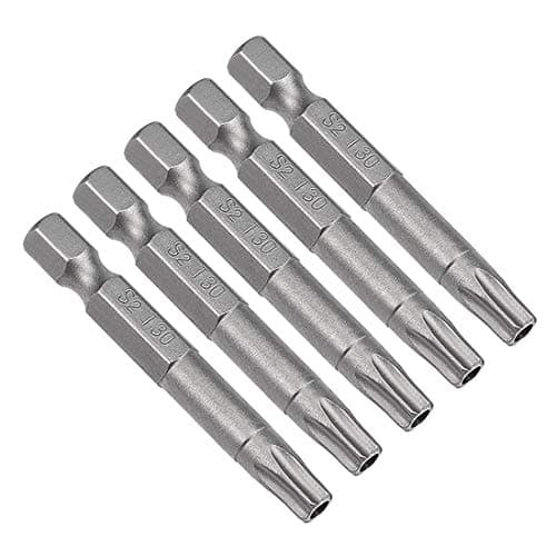 Image of sourcing map 5 Pcs T30 Magnetic Torx Screwdriver Bits, 1/4 Inch Hex Shank 2-inch Length S2 Security Tamper Proof Screw Driver Kit Tools