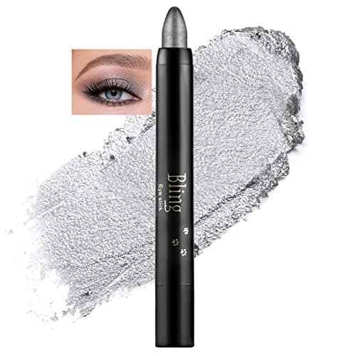 Image of Boobeen Eyeshadow Pencil Crayon Waterproof Eyeshadow Stick Shimmer Cream Eyeshadow Pen Create Glitter Eye Makeup, Easy to Use (02#)