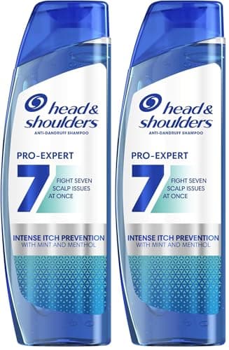 Image of Head & Shoulders Anti-Dandruff Shampoo Pro-Expert 7 Intense Itch Rescue 300ml. Fights 7 Scalp Issues for Complete Scalp Protection. Clinically Proven to Instantly Cool and Fight the Causes of Itching