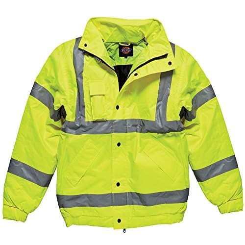 Image of Dickies High Visibility Bomber Jacket EN471 EN343 (SA22050) SIZE XL (48-50'' CHEST)