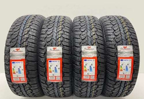 Image of 4 X 255 70 16 POWERTRAC ALL TERRAIN 111T 255/70R16 AMAZING B RATED WET GRIP RATED LABELS M+S TYRES 2557016