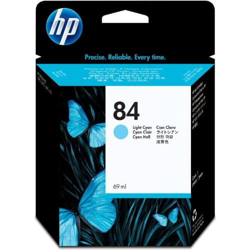 Image of HP Original C5017A Ink Cartridge No 84 Cyan Light 69Ml