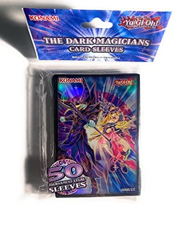 Image of Konami YU-GI-Oh! The Dark Magicians Card Protector Sleeves (50 Count)