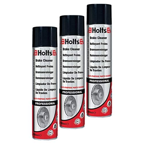 Image of Holts 3x Brake Cleaner Spray Vehicle Parts Cleaner Maintenance Cleaning Car Care Spray Can 600 ml 0131