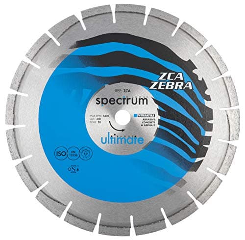 Image of Ultimate Zebra Diamond Blade - Abrasive / Dual - 230/22.23mm