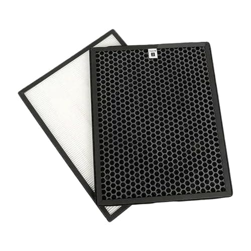 Image of Replacement Air Purifier Filter Charcoal Composite Multifunction Filter 259 * 259 * 30mm, Compatible for Delonghi AC150, Replacement Accessories