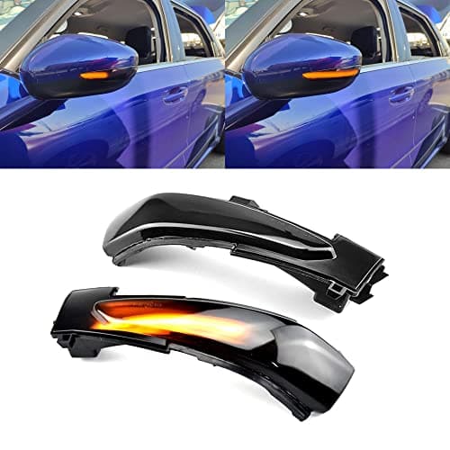 Image of Hacreyatu 2pcs LED Side Rearview Mirror Indicator Dynamic Light Turn Signal Light For Peugeot 508 SW 2010-2017 Citroen DS5 C4 Grand Picasso II 2011-2017