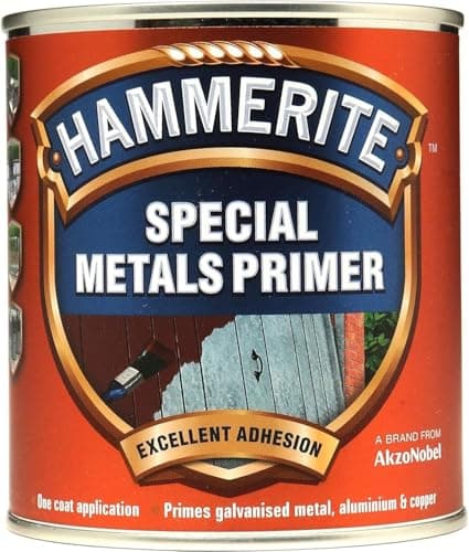 Image of Hammerite Special Metals Primer 250ml – Anti-Rust Metal Primer – Protective Rust Prevention Coating – High Performance Metal Primer for Iron, Steel, Galvanised Surfaces