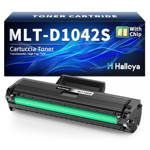 Image of Halloya MLT-D1042S Toner Compatible with MLT-D1042S Samsung ML-1660 ML-1660N ML-1661 ML-1665 ML-1665K ML-1666 ML-1670 ML-1675 ML- 1860 ML1865W ML1865W ML1865 ML L-18 ML L-65W SCX-3200 SCX-3200W (1