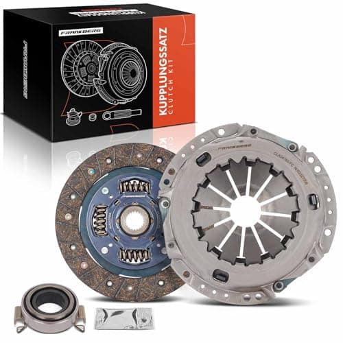 Image of Frankberg Clutch Kit Compatible with A.u.r.i.s E15 1.4L 2007-2012 C.o.r.o.l.l.a Saloon E15 1.4L 2006-2013 Yaris P1 1.3L 1999-2005 Replace# 3121012180