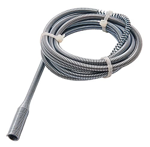 Image of Amtech S1890 Waste Pipe and Drain Unblocker, Corrosion Resistant Galvanised Steel Sink Unblocker, 1.8m Length