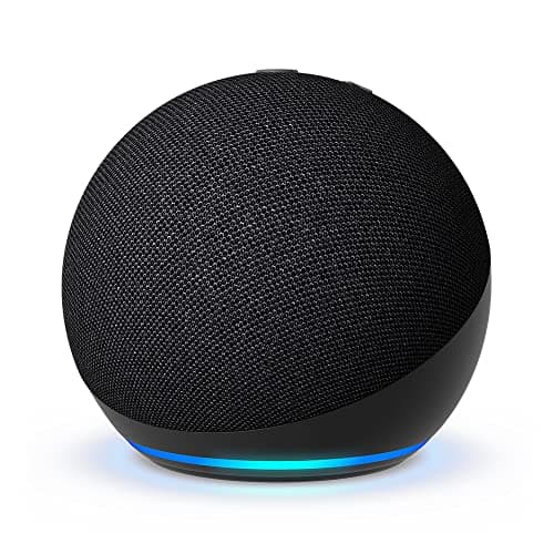 Image of Certified Refurbished Echo Dot (5th generation, 2022 release) smart Bluetooth speaker with Alexa | Charcoal