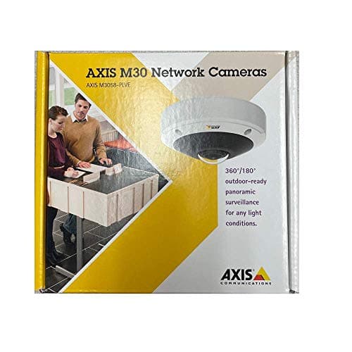 Image of Axis M3058-PLVE Security IP Camera Indoor and Outdoor Dome Black, White 3584 x 2688 pixels – Surveillance Camera (IP Security Camera, Indoor and Outdoor, Pad, Black, White, Wall, Anti-Vandallic)