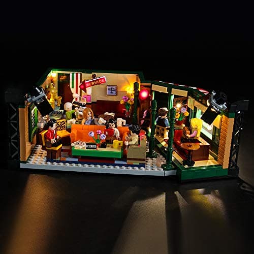 Image of BRIKSMAX Led Lighting Kit for LEGO Friends Central Perk,Compatible with LEGO 21319 Building Blocks Model- Not Include the Lego Set